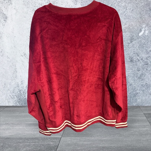 Champion Red Men's corduroy Shirt NWT - Picture 3 of 4